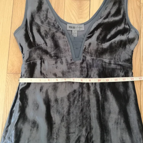 🌟HOST PICK NWT🌟NWOT STUNNING AQUA VENA CAVA VELVET COCKTAIL DRESS. SIZE : S - Picture 4 of 8